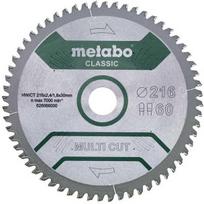 pjovimo diskas 216 30 - Metabo (628066000), 216 mm, 1 vnt - 1 nuotrauka