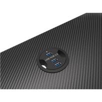 gaming desk - Genesis Holm 200 RGB Black (Juodas) - 5 nuotrauka