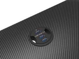 gaming desk - Genesis Holm 200 RGB Black (Juodas) - 12 nuotrauka