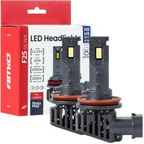 AMiO F25 Sidabrinis (Silver) FULL CANBUS H8/H9/H11/H16 62W 12V 24V
