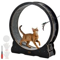 kates ratas - Vevor katės bėgimo ratas 120 cm juodas (Black) - 1 nuotrauka