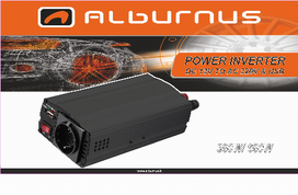 Įtampos keitiklis ALBURNUS 85797, su USB jungtimi, 12V/220V