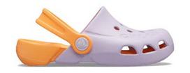 Crocs™ Kids' Electro Lavender/Cantaloupe 32