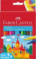 Flomasteriai Faber-Castell Castle, 24 spalvų