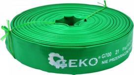 Geko PVC žarna 2" x 50 m, Žalia (Green)