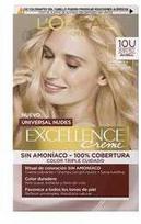 L'Oreal Paris Excellence Creme plaukų dažai 192 ml - 10U - Šviesiausias Blondinas (Lightest Blonde)