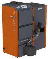 granulinis katilas uni - Katilas granulinis PELLET UNI 26 su 26 kW KIPI ROT POWER degikliu ir 320 l talpa - 1 nuotrauka