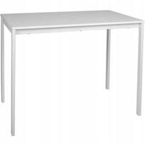 Valgomojo stalas Signal Meble Mario, baltas (White), 100 cm x 60 cm x 75 cm
