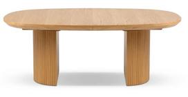 Micadoni Home Nido Išskleidžiamas valgomojo stalas, ąžuolo (Oak), 200-300 cm x 110 cm x 75 cm
