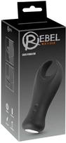 Masturbatorius Rebel Cock Vibrator Juodas (Black)