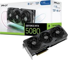 nvidei - PNY RTX 5080 Overclocked 16GB | GDDR7, DLSS 4, Ray Tracing, NVIDIA Studio - 1 nuotrauka