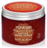 Yoskine Happiness Rituals Ginger kūno šveitiklis, 300 g