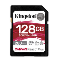 kingston canvas react plus 512gb - Kingston Canvas React Plus 128GB SDXC UHS-II V60 + SD Adapter - 1 nuotrauka