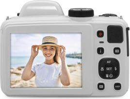 fotoaparatas kodak - Kodak Astro Zoom AZ425 White (Balta) - 7 nuotrauka