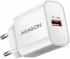 AXAGON Wallcharger 1x port USB-A, QC3.0/AFC/FCP/Apple, 18W | ACU-QC18W