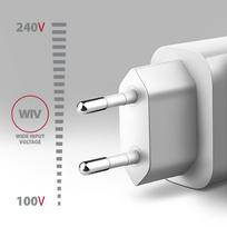 18w ikroviklis - AXAGON Wallcharger 1x port USB-A, QC3.0/AFC/FCP/Apple, 18W | ACU-QC18W - 7 nuotrauka