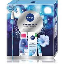 Nivea Happy Moment rinkinys (dieninis kremas 50 ml. + akių makiažo valiklis 125 ml. + lūpų balzamas 4.8 g.) - 1 vnt.