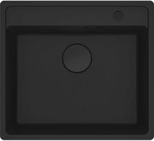 Franke Maris MRG 210-52 A, granitas, Juoda matinė (Black), 503 mm x 553 mm x 200 mm
