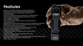 prozektoriai nitecore - Nitecore EDC29 Juodas (Black) Žibintuvėlis - 6 nuotrauka