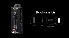 prozektoriai nitecore - Nitecore EDC29 Juodas (Black) Žibintuvėlis - 7 nuotrauka