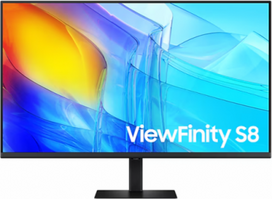 samsung viewfinity - Samsung ViewFinity S8 LS37D802EAUXEN 37" VA, 4K, 60Hz, Juodas (Black) - 1 nuotrauka