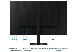 samsung viewfinity - Samsung ViewFinity S8 LS37D802EAUXEN 37" VA, 4K, 60Hz, Juodas (Black) - 3 nuotrauka