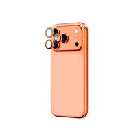 iphone orange - AmazingThing AR Sapphire Camera Lens Glass for iPhone 17 Pro / Pro Max - with Orange Frame - 1 nuotrauka