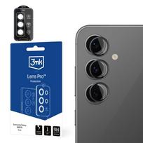 samsung s24 apsauginis stiklas - 3mk Lens Protection Pro Tempered Glass for Samsung Galaxy S24 FE - Black - 1 nuotrauka