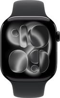 gps - Apple Watch Series 11 GPS 46mm Jet Black Aluminium Case with Black Sport Band - S/M - MEUW4ET/A - 7 nuotrauka
