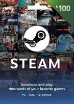 Steam Wallet Gift Card 100 USD Steam Key GLOBAL