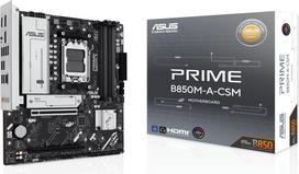 amd b850 - Mainboard|ASUS|AMD B850|SAM5|Micro-ATX|Memory DDR5|Memory slots 4|1xPCI-Express 4.0 16x|1xPCI-Express 5.0 16x|3xM.2|1xHDMI|2xDisplayPort|4xUSB 2.0|4xUSB 3.2|1xRJ45|3xAudio port|PRIMEB850M-A-CSM | PRIME B850M-A-CSM - 1 nuotrauka