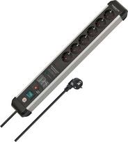 premium protect line - Brennenstuhl Premium Protect Line 6 lizdai 3 m Juodas/Sidabras (Black/Silver) - 1 nuotrauka