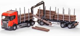 EMEK miškovežis su priekaba ir kranu SCANIA CR, 77 cm