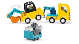 lego 3 in 1 - LEGO DUPLO 3 in 1 Construction Vehicles 10475 - 4 nuotrauka