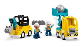 lego 3 in 1 - LEGO DUPLO 3 in 1 Construction Vehicles 10475 - 6 nuotrauka