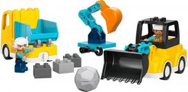 lego 3 in 1 - LEGO DUPLO 3 in 1 Construction Vehicles 10475 - 12 nuotrauka