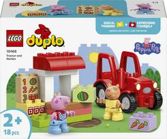 lego duplo - LEGO DUPLO kiaulytės Pepos traktorius ir kioskas 10468 - 1 nuotrauka