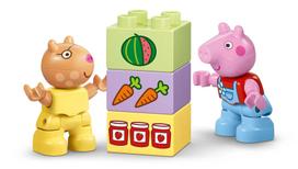 lego duplo - LEGO DUPLO kiaulytės Pepos traktorius ir kioskas 10468 - 6 nuotrauka