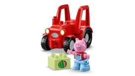 lego duplo - LEGO DUPLO kiaulytės Pepos traktorius ir kioskas 10468 - 7 nuotrauka