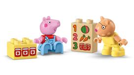 lego duplo - LEGO DUPLO kiaulytės Pepos traktorius ir kioskas 10468 - 8 nuotrauka