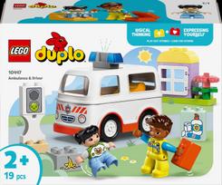 lego greitoji - LEGO Duplo Ambulance & Driver 10447 - 1 nuotrauka