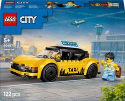 lego modeliai - LEGO CITY Yellow Taxi 60487 - 1 nuotrauka