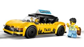 lego modeliai - LEGO CITY Yellow Taxi 60487 - 8 nuotrauka
