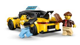 lego modeliai - LEGO CITY Yellow Taxi 60487 - 9 nuotrauka