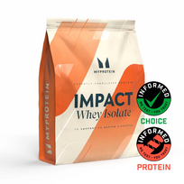 impact myprotein - Myprotein Impact Whey Isolate, Vanilės (Vanilla) - 1000 g - 1 nuotrauka