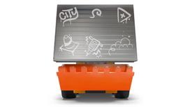 senukai lego - LEGO City „Ratai“ statybinis krautuvas 60483 - 9 nuotrauka