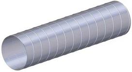 Ortakis spiralinis vamzdis D200, 3m