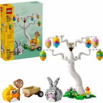 LEGO Velykų kiškis ir viščiukas: kiaušinių medžioklė 40808