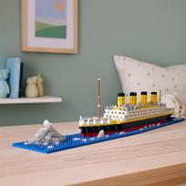 laivas - Konstruktorius 3D Titanic laivo modelis 1878 detalių - 4 nuotrauka