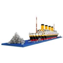 laivas - Konstruktorius 3D Titanic laivo modelis 1878 detalių - 5 nuotrauka